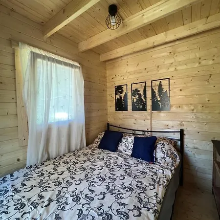 Domek Z Balia W Lesie Na Mazurach Orzyny Esterno foto